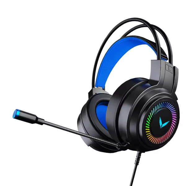 Auriculares para juegos G60, estéreo 7.1, con graves envolventes virtuales y micrófono, luz LED, plegables, para PC y gamers, G58 - Imagen 5
