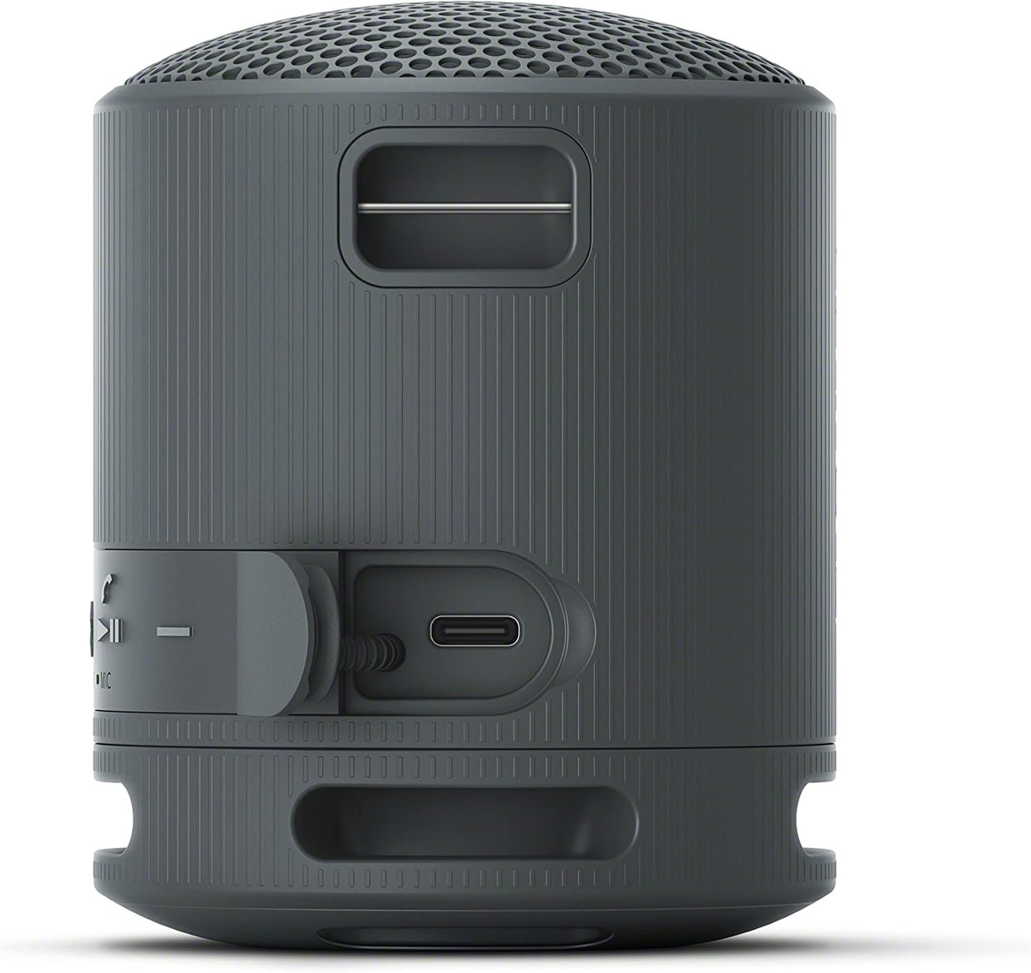 Sony SRS-XB100 Altavoz de viaje inalámbrico Bluetooth portátil, ligero, supercompacto, duradero, IP67, impermeable y a prueba de polvo, batería de 16 horas, correa versátil y llamadas manos libres, - Imagen 8