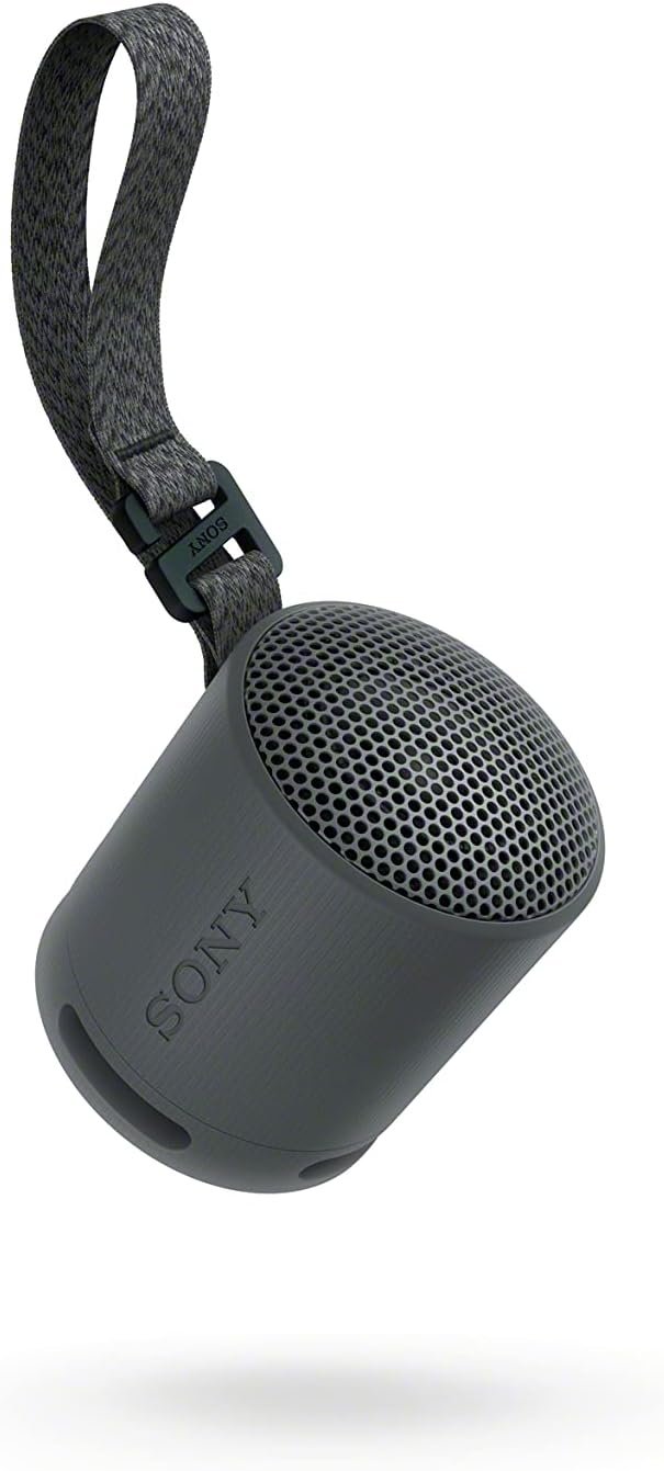 Sony SRS-XB100 Altavoz de viaje inalámbrico Bluetooth portátil, ligero, supercompacto, duradero, IP67, impermeable y a prueba de polvo, batería de 16 horas, correa versátil y llamadas manos libres, - Imagen 11
