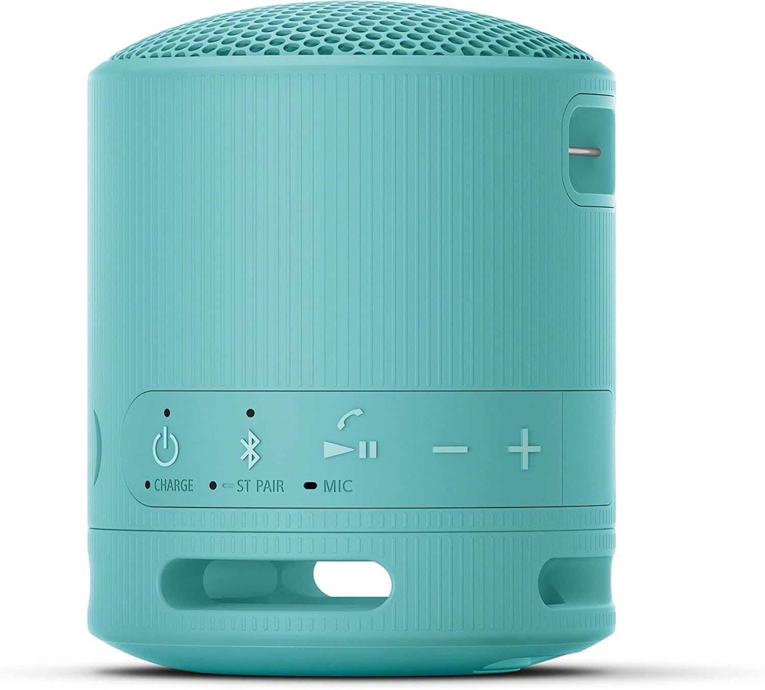 Sony SRS-XB100 Altavoz de viaje inalámbrico Bluetooth portátil, ligero, supercompacto, duradero, IP67, impermeable y a prueba de polvo, batería de 16 horas, correa versátil y llamadas manos libres, - Imagen 15