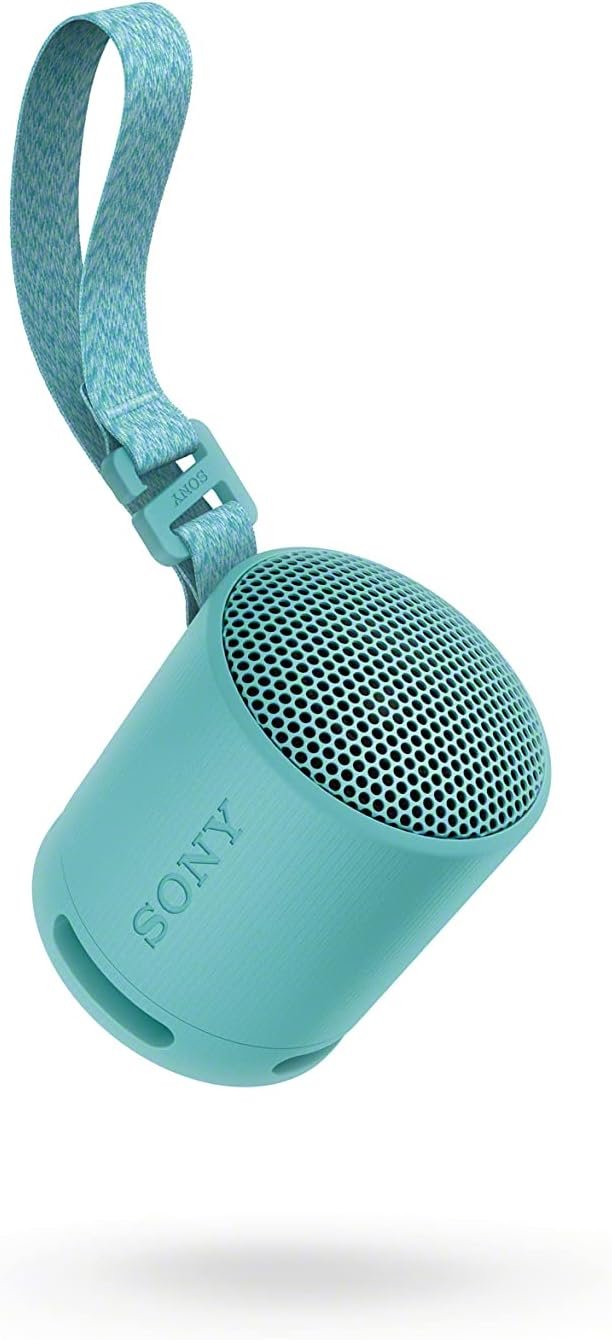 Sony SRS-XB100 Altavoz de viaje inalámbrico Bluetooth portátil, ligero, supercompacto, duradero, IP67, impermeable y a prueba de polvo, batería de 16 horas, correa versátil y llamadas manos libres, - Imagen 17