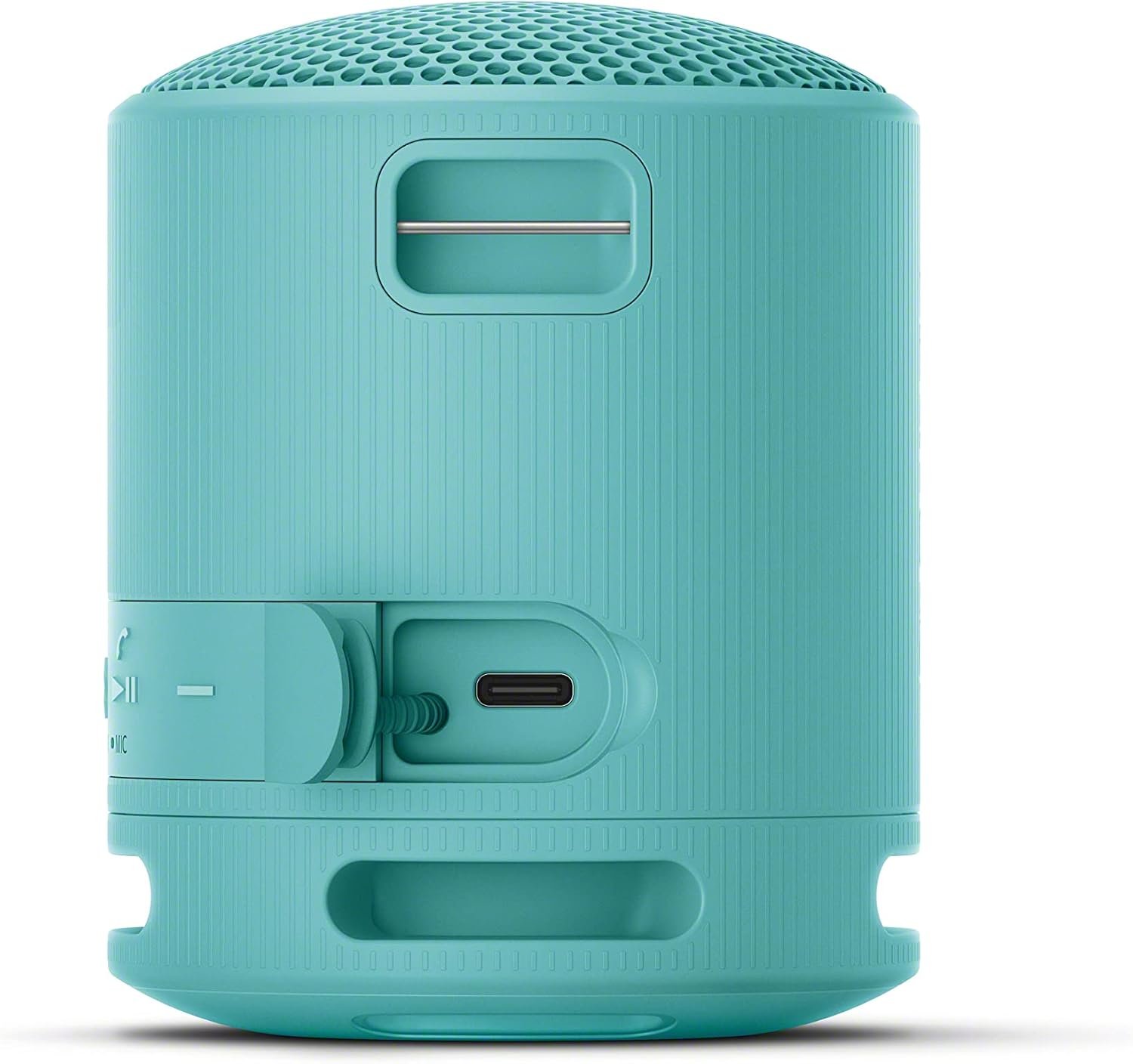 Sony SRS-XB100 Altavoz de viaje inalámbrico Bluetooth portátil, ligero, supercompacto, duradero, IP67, impermeable y a prueba de polvo, batería de 16 horas, correa versátil y llamadas manos libres, - Imagen 18