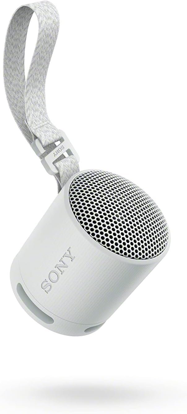 Sony SRS-XB100 Altavoz de viaje inalámbrico Bluetooth portátil, ligero, supercompacto, duradero, IP67, impermeable y a prueba de polvo, batería de 16 horas, correa versátil y llamadas manos libres, - Imagen 33