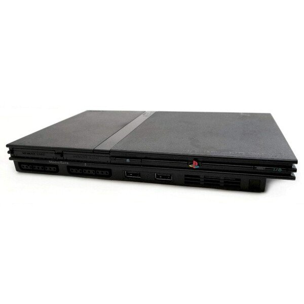 Sony PS2 SLIM Game System Gaming Console with 2 WIRELESS CONTROLLERS PLAYSTATION-2 (Renewed) - Imagen 3