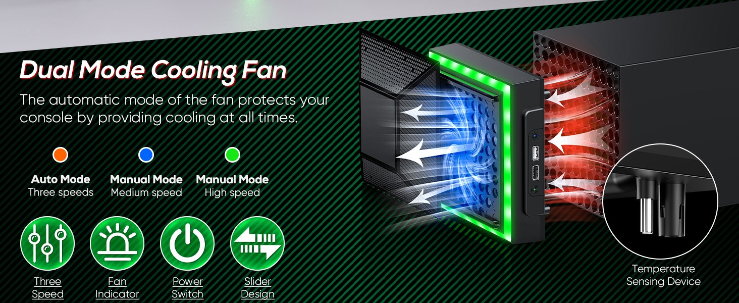 Dual Mode Cooling Fan