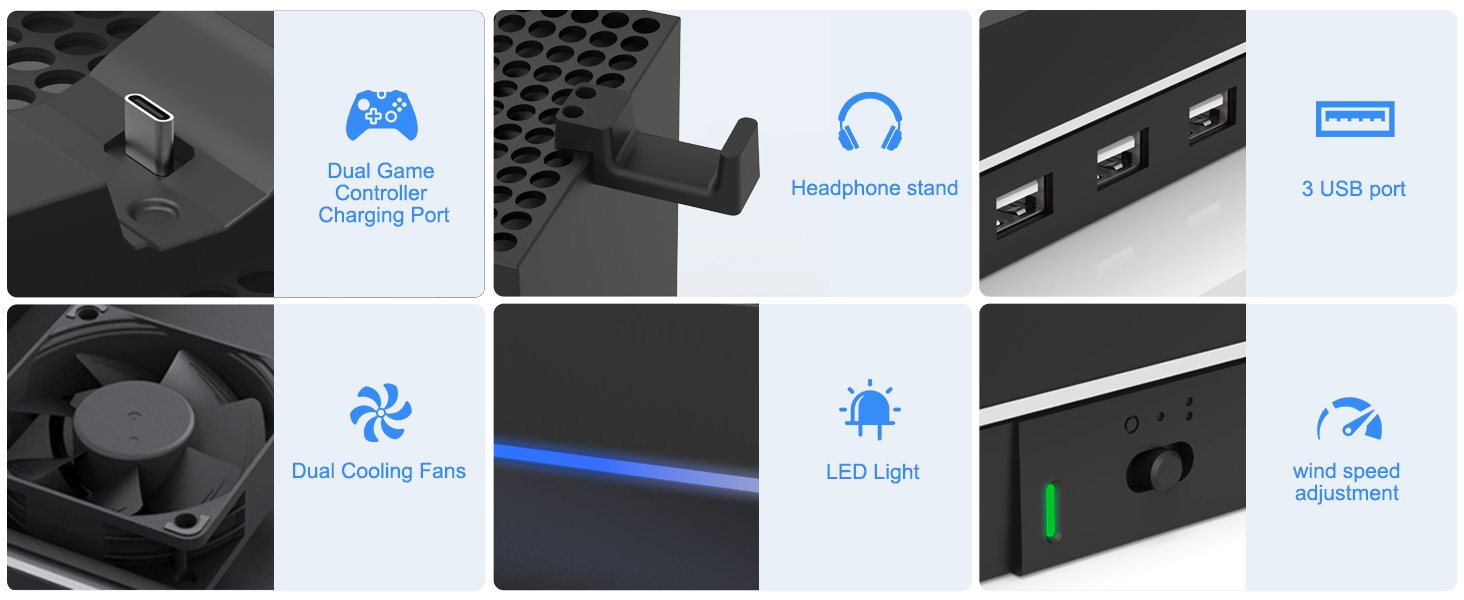 xbox series x fan cooling system