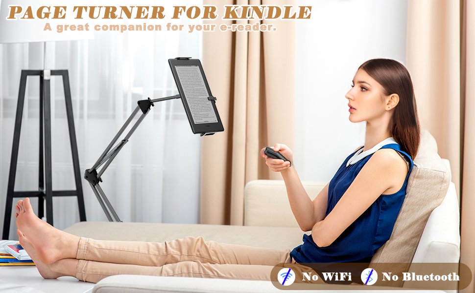 Turner de página de control remoto para lector de libros electrónicos