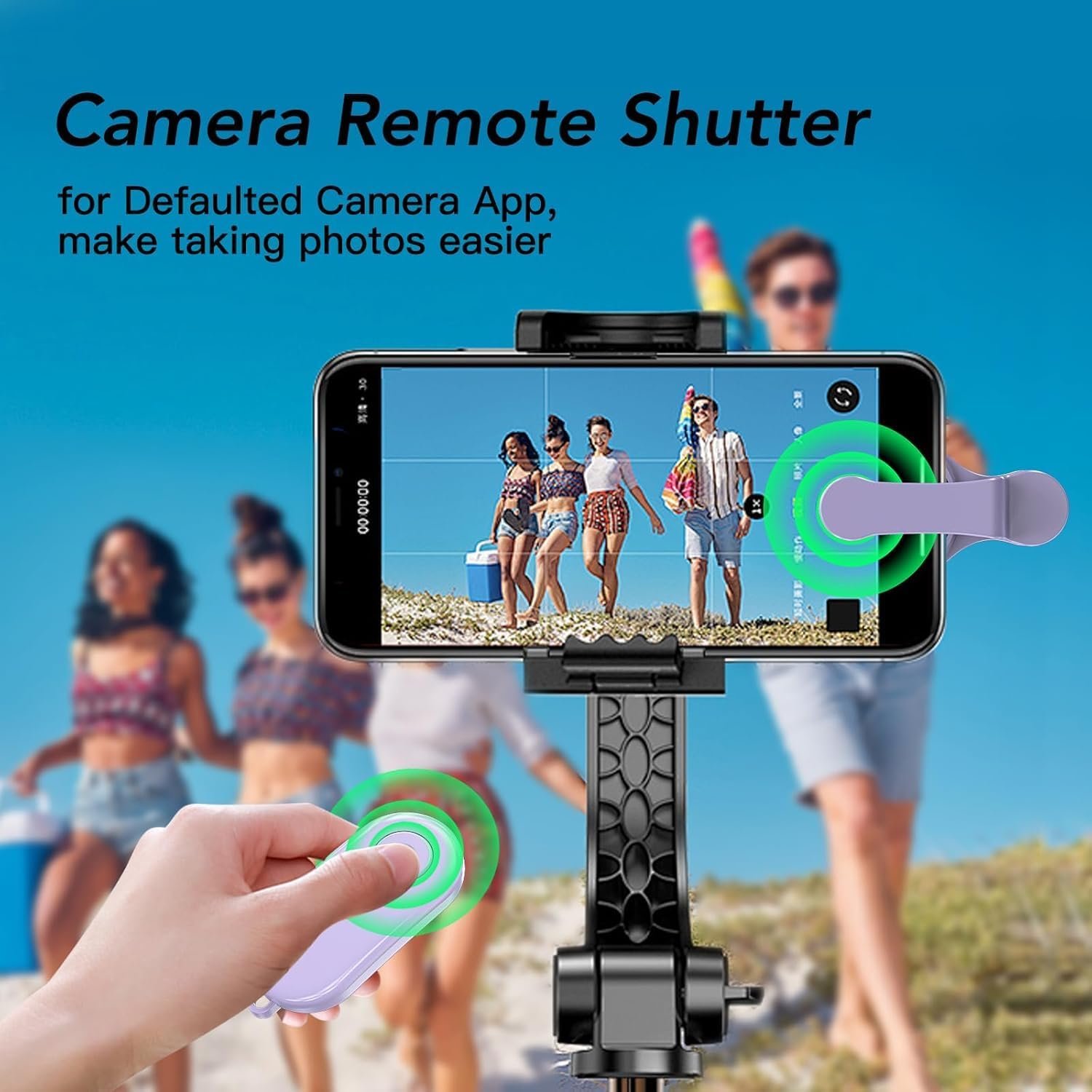 Girador de páginas con control remoto para lectores electrónicos Kindle Paperwhite Oasis Kobo, accesorios Kindle Clicker para iPhone, iPad, tabletas Android, novelas de lectura, grabación de video y - Imagen 16