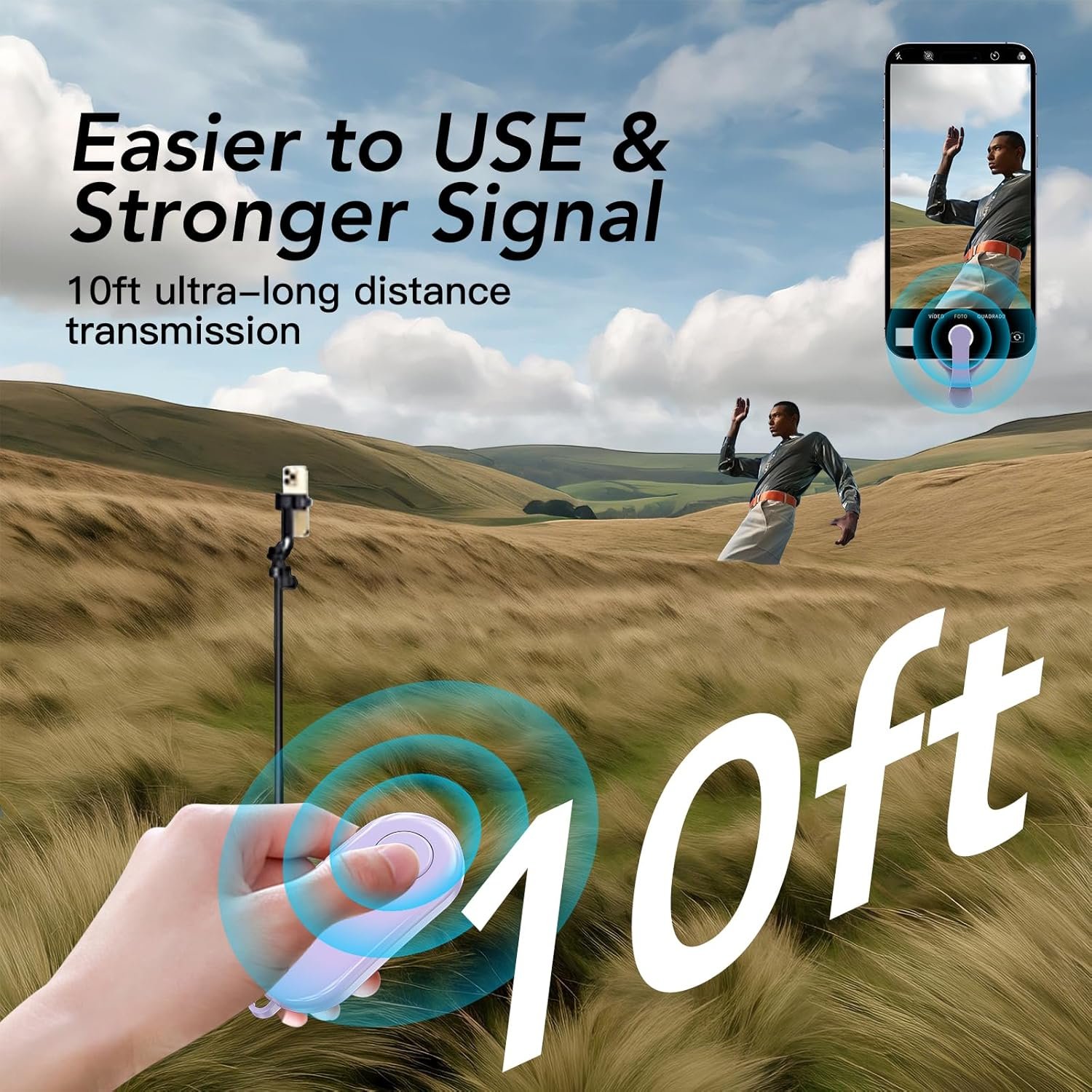 Girador de páginas con control remoto para lectores electrónicos Kindle Paperwhite Oasis Kobo, accesorios Kindle Clicker para iPhone, iPad, tabletas Android, novelas de lectura, grabación de video y - Imagen 53