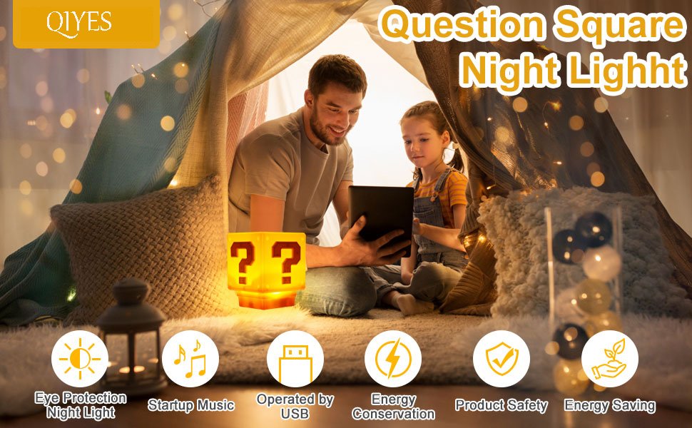 A night light for the bedside