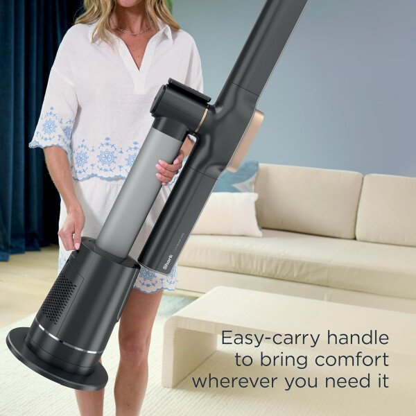 Shark TurboBlade Cool + Heat - Ventilador de torre ultra personalizable sin aspas + calentador, pivotes, giros, oscila hasta 180°, refrigeración potente + calefacción rápida de habitación, control - Imagen 14