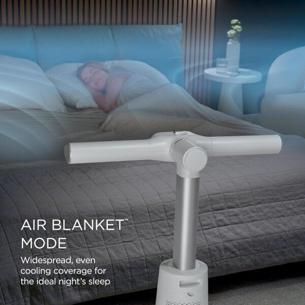 Shark TurboBlade Cool + Heat - Ventilador de torre ultra personalizable sin aspas + calentador, pivotes, giros, oscila hasta 180°, refrigeración potente + calefacción rápida de habitación, control - Imagen 24