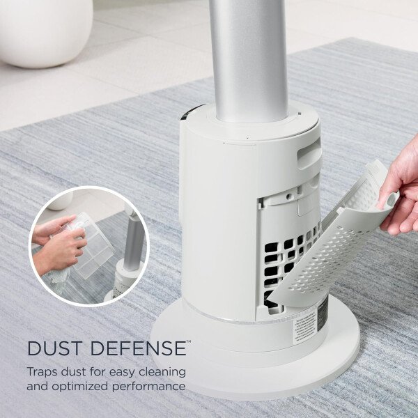 Shark TurboBlade Cool + Heat - Ventilador de torre ultra personalizable sin aspas + calentador, pivotes, giros, oscila hasta 180°, refrigeración potente + calefacción rápida de habitación, control - Imagen 27