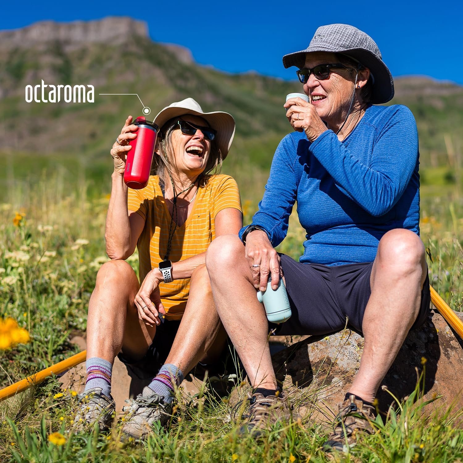 WACACO Nanopresso - Cafetera de café portátil con funda, mini cafetera de viaje, perfecta para camping, viajes y oficina (elementos azul ártico) - Imagen 7