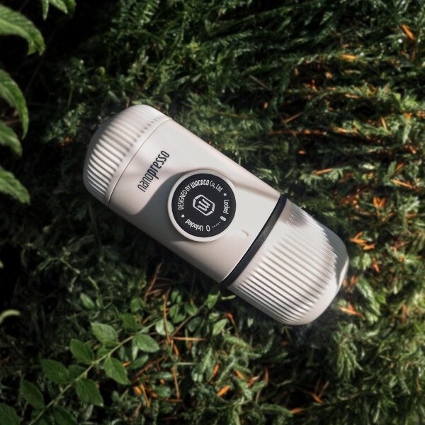 WACACO Nanopresso - Cafetera de café portátil con funda, mini cafetera de viaje, perfecta para camping, viajes y oficina (elementos azul ártico) - Imagen 10