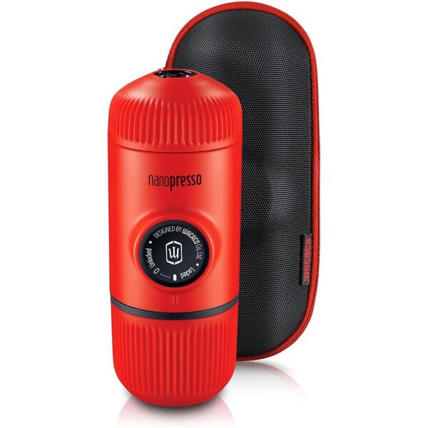 WACACO Nanopresso - Cafetera de café portátil con funda, mini cafetera de viaje, perfecta para camping, viajes y oficina (elementos azul ártico) - Imagen 32