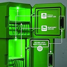 Minecraft Creeper Mini Fridge