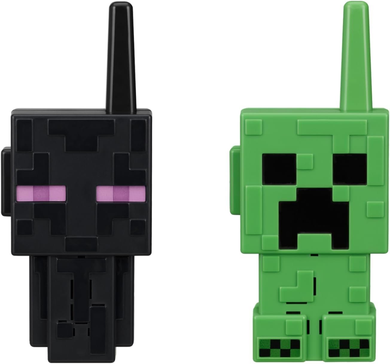 eKids Walkie Talkies de Minecraft para niños, juguetes para interiores y exteriores diseñados para los fanáticos de los juguetes de Minecraft
