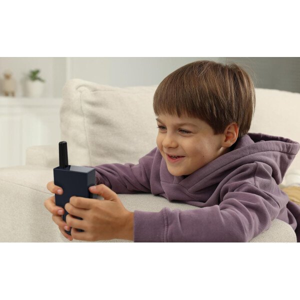 eKids Walkie Talkies de Minecraft para niños, juguetes para interiores y exteriores diseñados para los fanáticos de los juguetes de Minecraft - Imagen 3