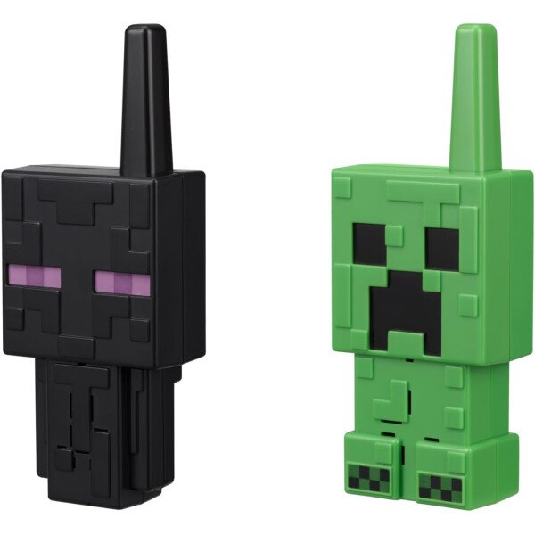 eKids Walkie Talkies de Minecraft para niños, juguetes para interiores y exteriores diseñados para los fanáticos de los juguetes de Minecraft - Imagen 6