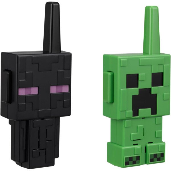 eKids Walkie Talkies de Minecraft para niños, juguetes para interiores y exteriores diseñados para los fanáticos de los juguetes de Minecraft - Imagen 7