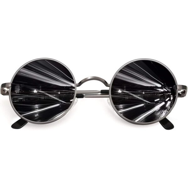 CGID Gafas de sol unisex polarizadas redondas E01 Lennon - Imagen 70