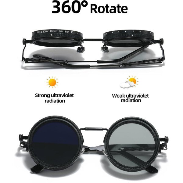 JOLLYNOVA Gafas de sol de tinte ajustable, gafas de cambio - Main Image