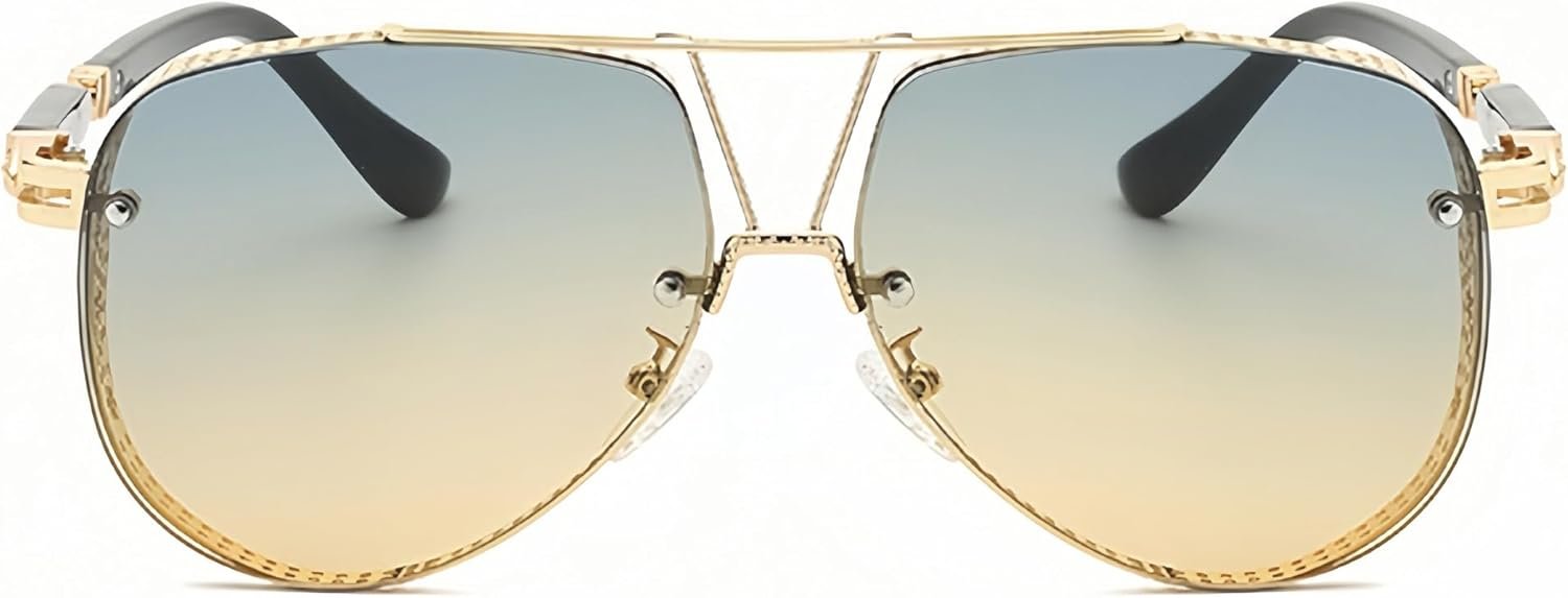 JOLLYNOVA Gafas de sol de tinte ajustable, gafas de cambio nocturno de 1-9 engranajes, gafas de sol polarizadas redondas de metal retro, lentes de filtro ND - Imagen 15