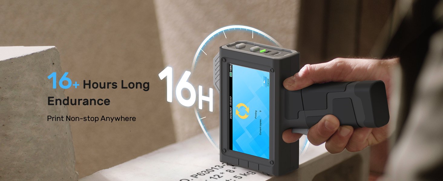 handheld inkjet printer gun