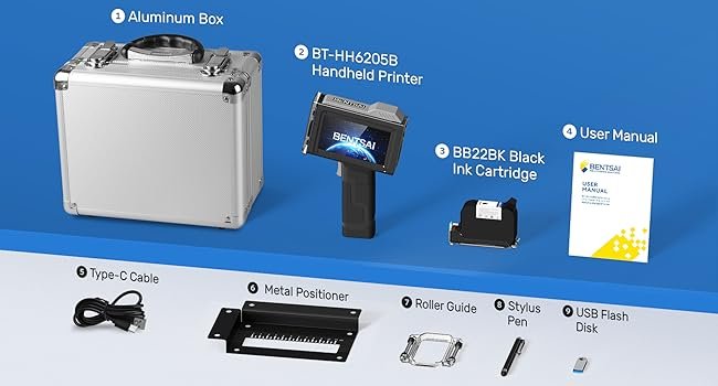 handheld inkjet gun