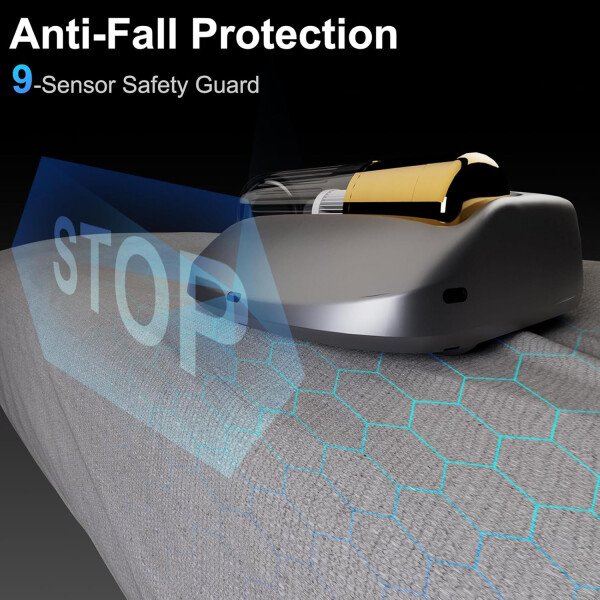 Robot aspirador inalámbrico 3 en 1 con luz UV de 270 nm, navegación inteligente, tecnología de detección de bordes y succión fuerte de 14 AW para colchón, sofá, alfombra - Imagen 7