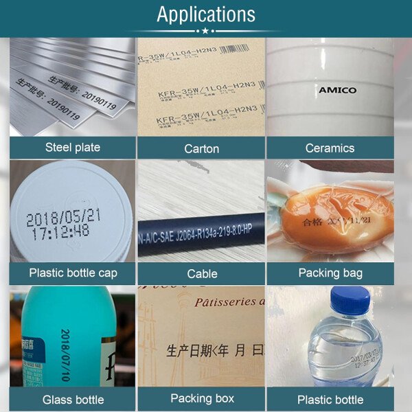 Phezer P15 Impresora de inyección de tinta portátil para superficie plana, boquilla de 0.5 pulgadas para producción de código de barras QRCode, fecha, hora, logotipo, número de lote, impresión en - Imagen 13