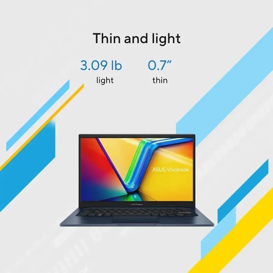 ASUS Vivobook - Laptop FHD de 14 pulgadas para estudiantes de negocios en casa, Intel 10-Core i5-1334U, 24 GB de RAM 1TB SSD, teclado numérico, cámara web privada, Windows 11 - Imagen 4