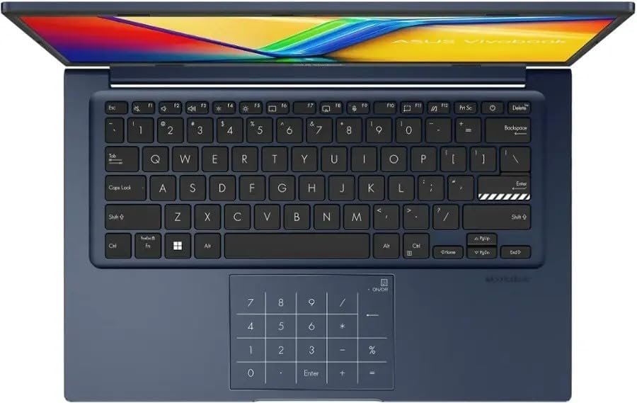 ASUS Vivobook - Laptop FHD de 14 pulgadas para estudiantes de negocios en casa, Intel 10-Core i5-1334U, 24 GB de RAM 1TB SSD, teclado numérico, cámara web privada, Windows 11 - Imagen 8