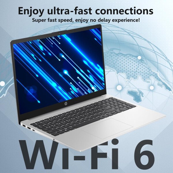 HP Laptop 255 G10, pantalla FHD de 15.6 pulgadas, AMD Ryzen 5 7530U, 32 GB de RAM, SSD de 1 TB, Windows 11 Pro, portátil de negocios para oficina, escuela y uso diario, trabajo y entretenimiento - Imagen 5