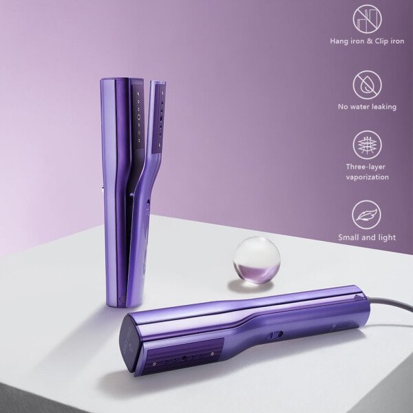 Vaporizador portátil de mano con clip de viaje para ropa, solo 0.9 libras ligeramente, 10 minutos de vapor continuo, mini plancha para viajes y hogar - Imagen 3