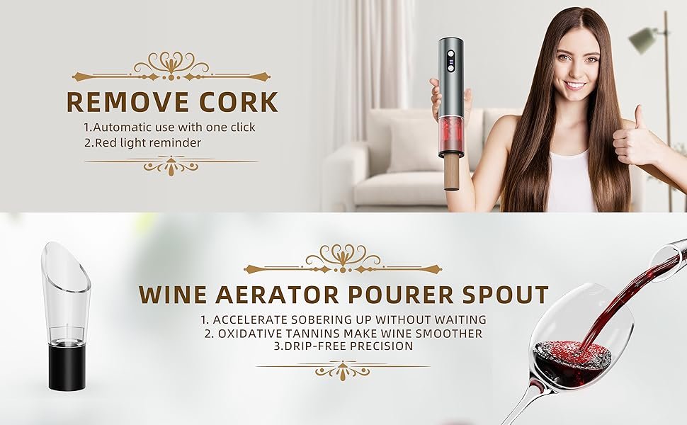 vino aireador pourer spout