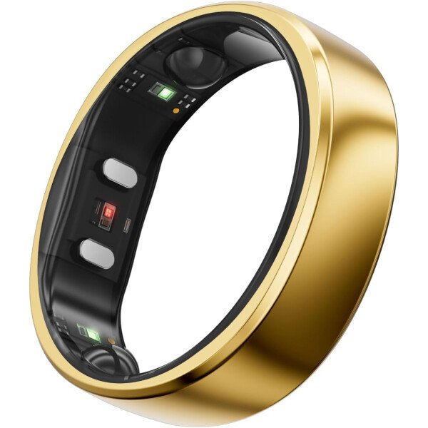 RingConn - Gen 2, anillo inteligente con monitoreo de apnea del sueño, sin suscripción, batería de 12 días, seguimiento de salud, compatible con Android y iOS (plateado, talla 10) - Imagen 17