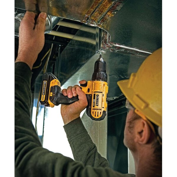 DEWALT - Kit de taladro/destornillador inalámbrico máximo de 20 V, 2 baterías y cargador incluido (DCD771C2) - Imagen 11