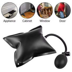 Bomba de aire para coche, cojín de aire de silicona, bolsa inflable, clip, junta, resistente y duradera, herramienta de apertura para instalación de puertas y ventanas de reparación de automóviles