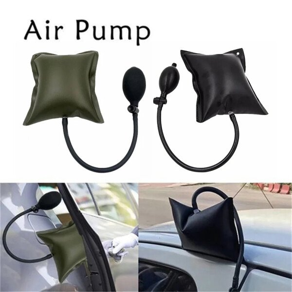 Bomba de aire para coche, cojín de aire de silicona, bolsa inflable, clip, junta, resistente y duradera, herramienta de apertura para instalación de puertas y ventanas de reparación de automóviles - Imagen 2