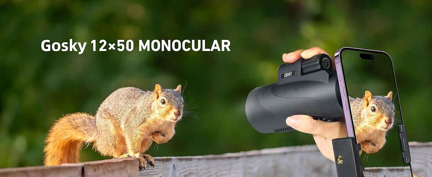 Gosky 15x52 Monocular