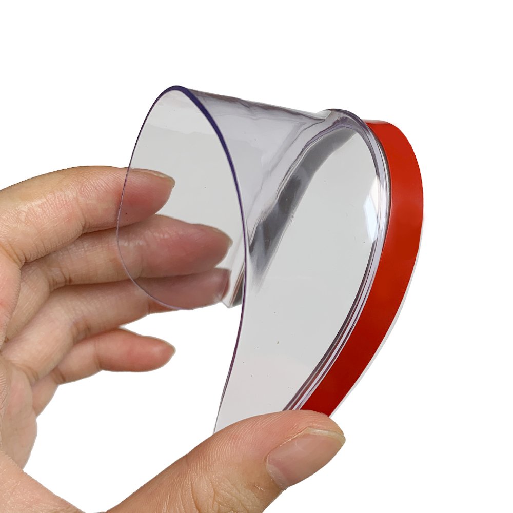 2 protectores de fibra de carbono para espejo retrovisor de coche, parasol, protección contra la lluvia, visión clara, accesorios para espejo retrovisor de coche. - Imagen 12