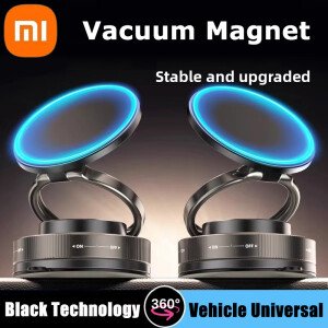 Soporte magnético para teléfono Xiaomi Vacuum con ajuste multiángulo y fuerte imán de succión, soporte plegable para coche con soporte de navegación.