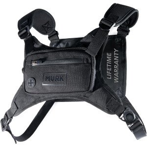 MVRK Mochila de pecho resistente al agua - Chaleco para correr para entrenamientos, soporte para teléfono para correr, almacenamiento adicional, mochila ligera para correr