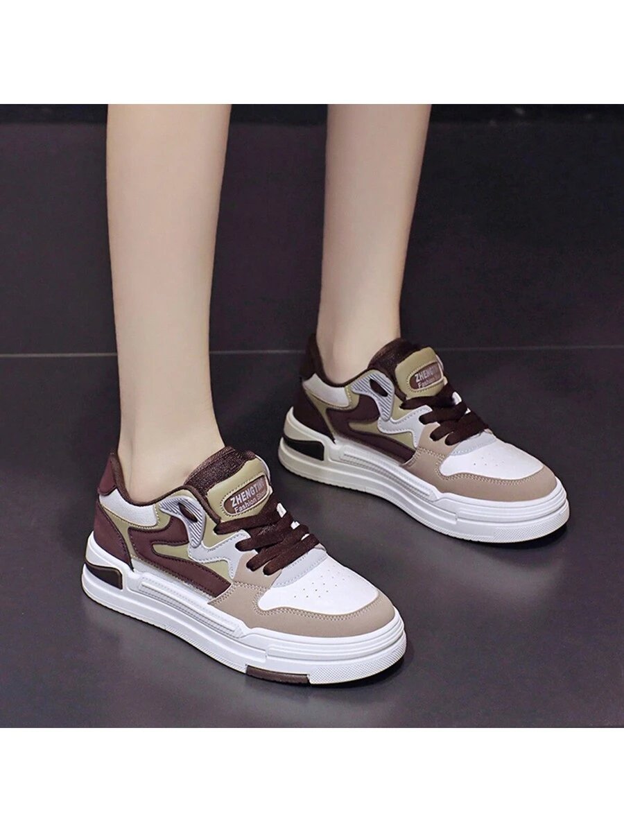 Zapatillas deportivas casuales estilo coreano para mujer con diseño de panda para la nueva temporada de primavera, zapatos blancos adecuados para estudiantes - Imagen 4