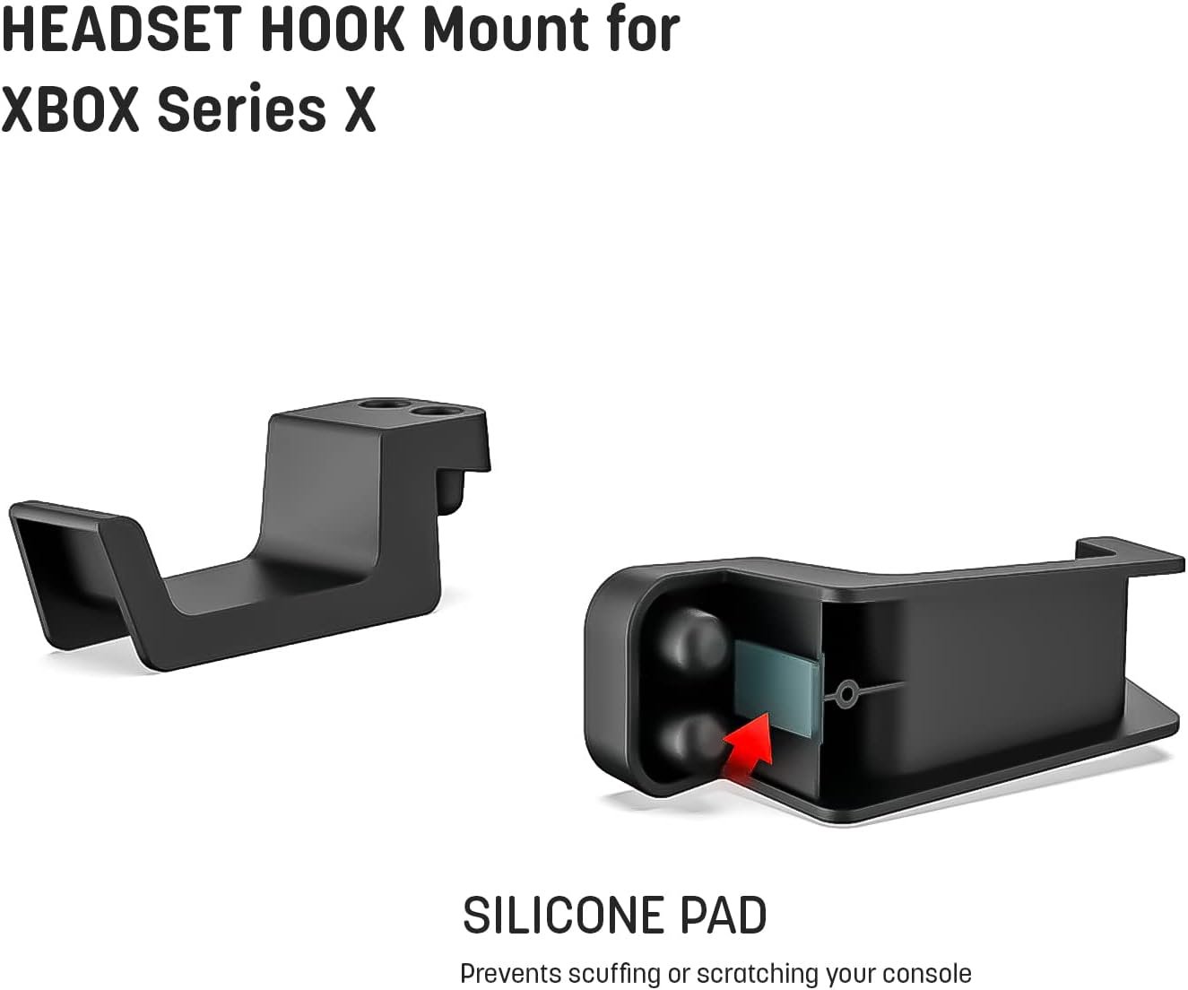 ADZ Soporte para auriculares Xbox, gancho para auriculares Xbox Series X - Imagen 4