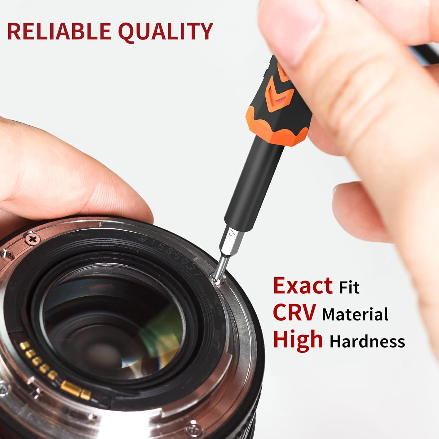 SHARDEN Juego de destornilladores de precisión pequeños 58 en 1 con estuche Kit de herramientas electrónicas profesionales para iPhone, MacBook, computadora, laptop, PC, RC, PS4, Xbox, anteojos, reloj - Imagen 5