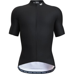Wulibike Camisetas de ciclismo de manga corta para hombre, con cremallera completa y bolsillos, ropa de bicicleta de carretera