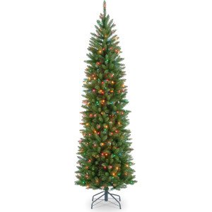 National Tree KW7-313-30 Kingswood - Árbol para lápices con 50 luces múltiples, 3 pies